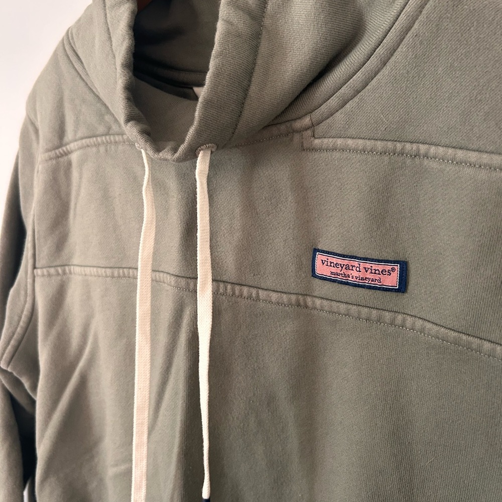 VINEYARD VINES GARMENT DYED FUNNEL NECK SHEP SHIRT SWEATER - Picture 10 of 12